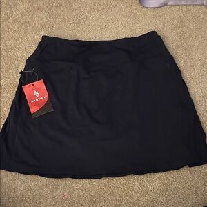 Santiny Classic Black Mini Skirt